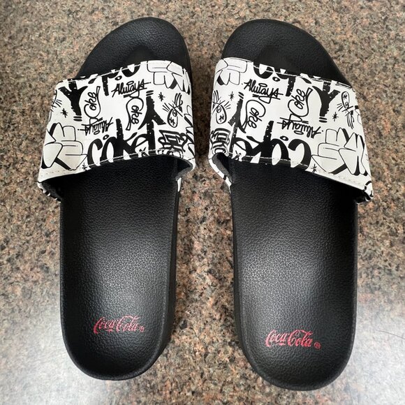 Men's Coca Cola Slides - Picture 1 of 7